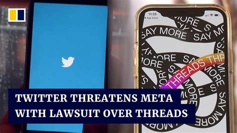 Twitter threatens legal action against Meta over its new rival app Threads